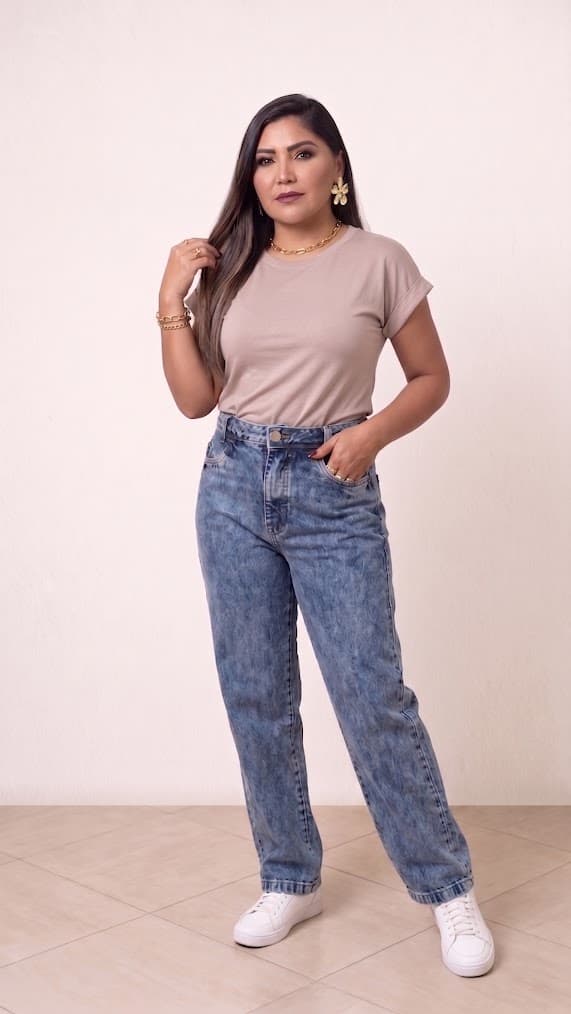Blusa Basica Manga dobrada Viscolycra