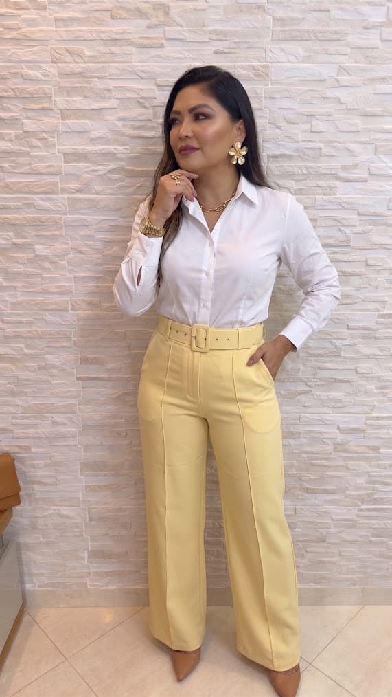 Calça Pantalona  Alfaiataria premium